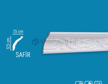 Safir desenli stropiyer kartonpiyer