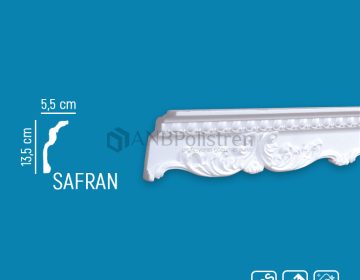 Safran Desenli Stropiyer