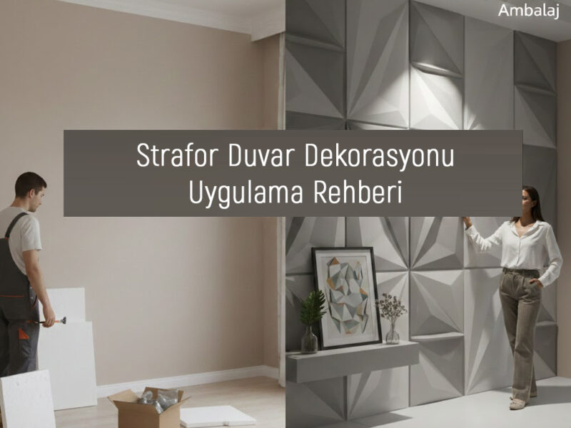 strafor duvar dekorasyonu